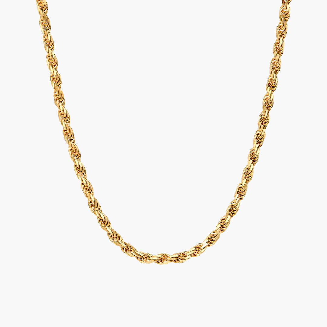 Rope Chain (Gold) | 3mm