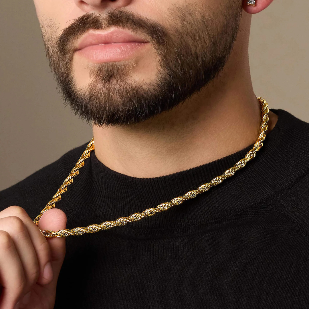 Rope Chain (Gold) | 5mm