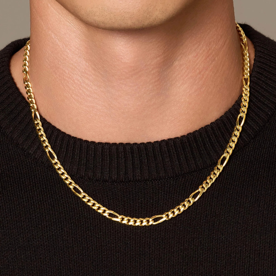 Figaro Chain (Gold) | 5mm