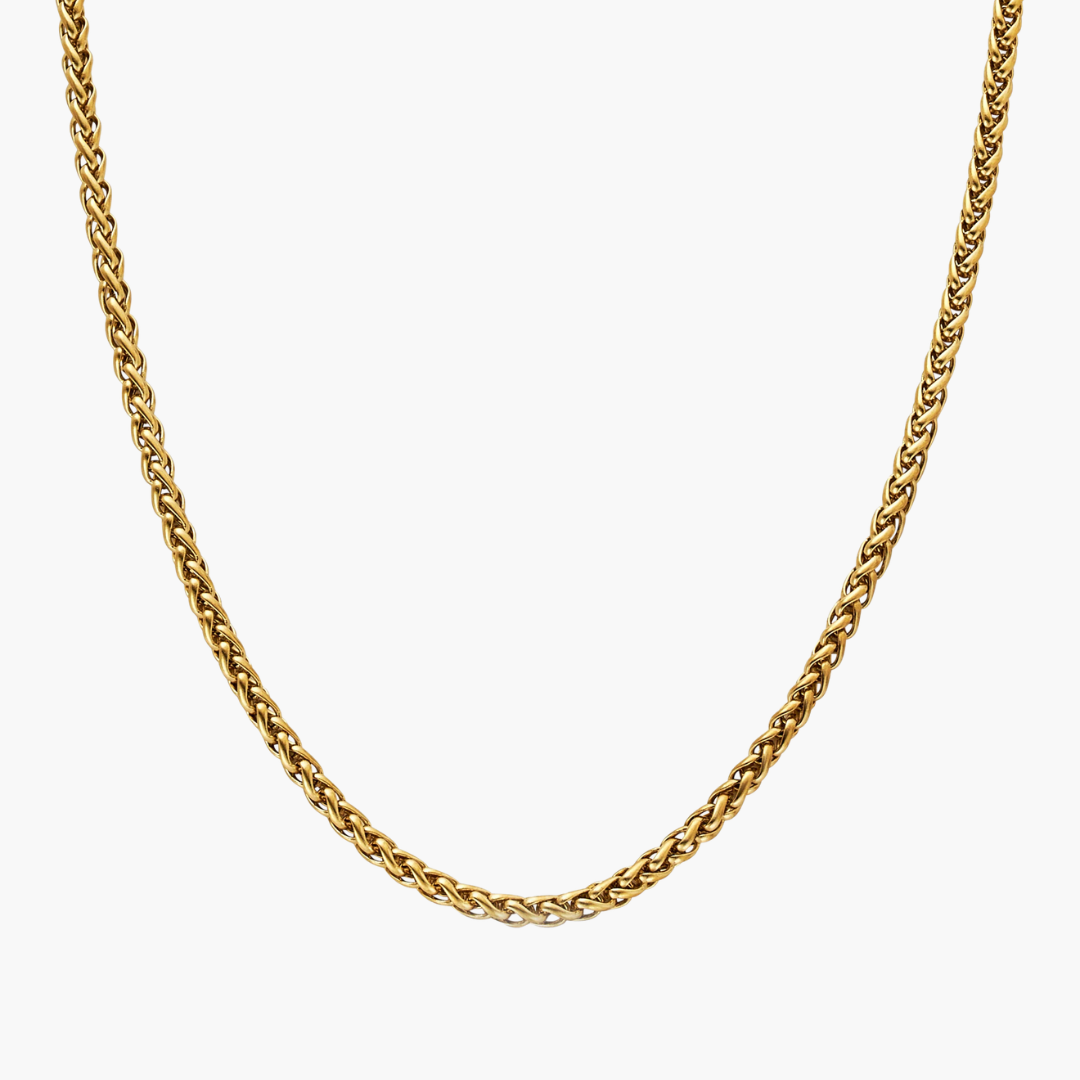 Wheat Chain (Gold) | 3mm
