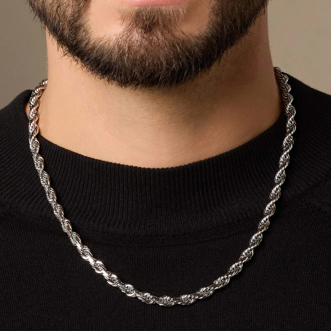 Rope Chain (Silver) | 5mm