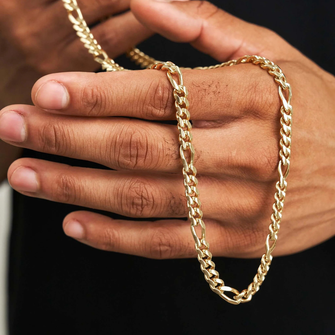 Figaro Chain (Gold) | 5mm