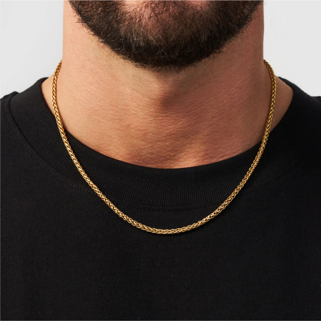 Wheat Chain (Gold) | 3mm