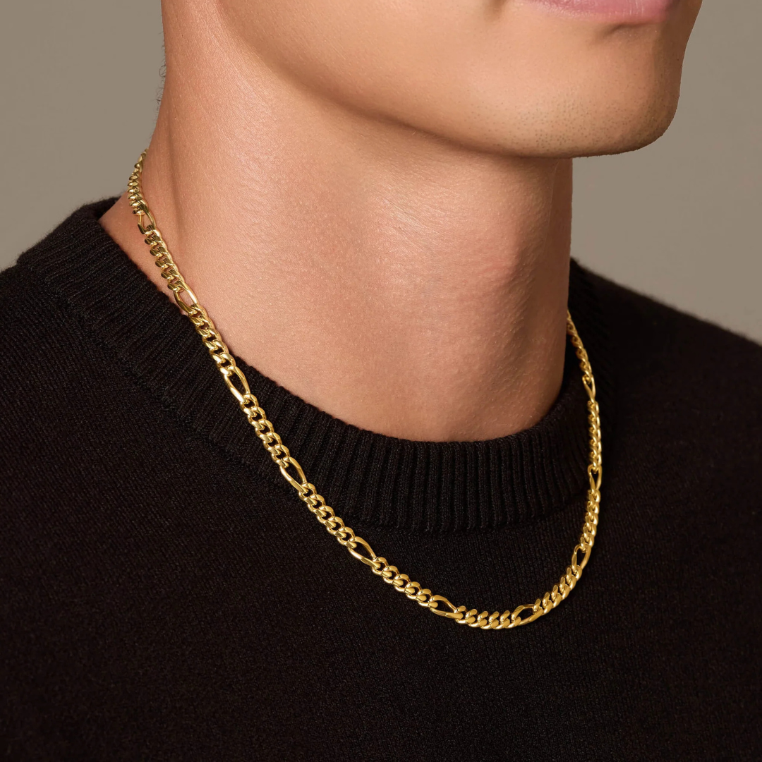Figaro Chain (Gold) | 5mm