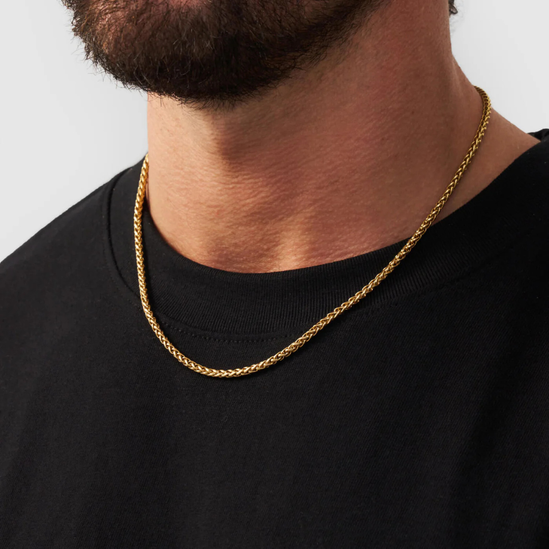 Wheat Chain (Gold) | 3mm