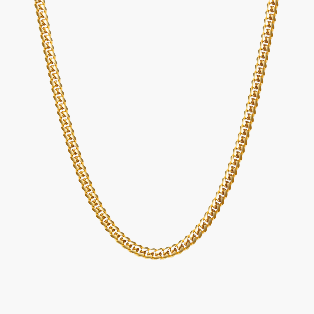 Cuban Chain (Gold) | 3mm