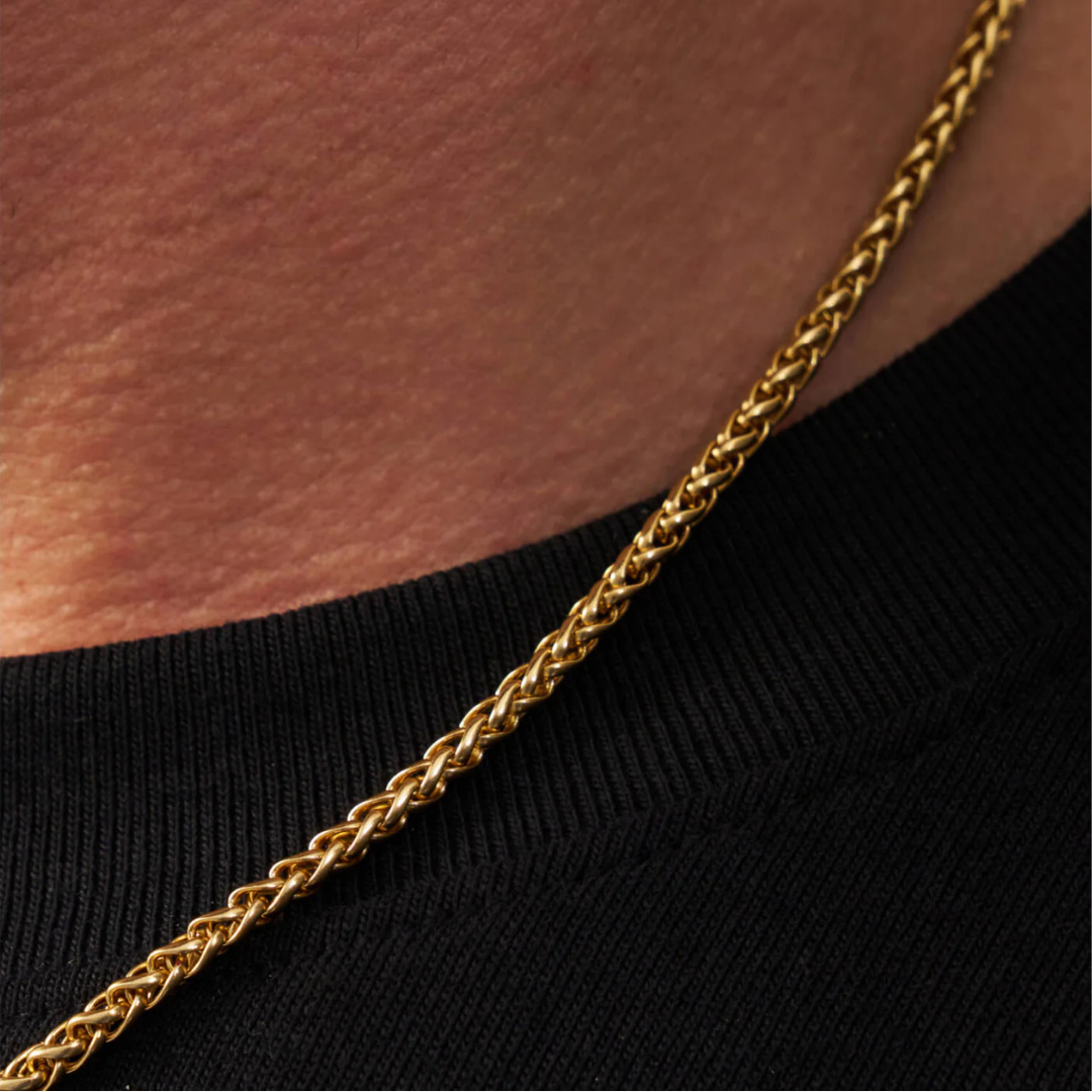 Wheat Chain (Gold) | 3mm