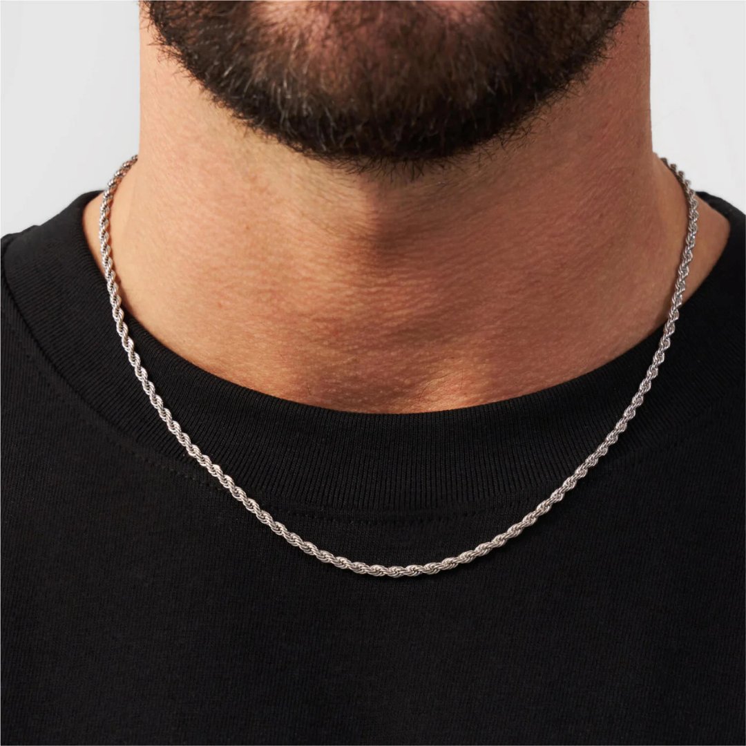 Rope Chain (Silver) | 3mm