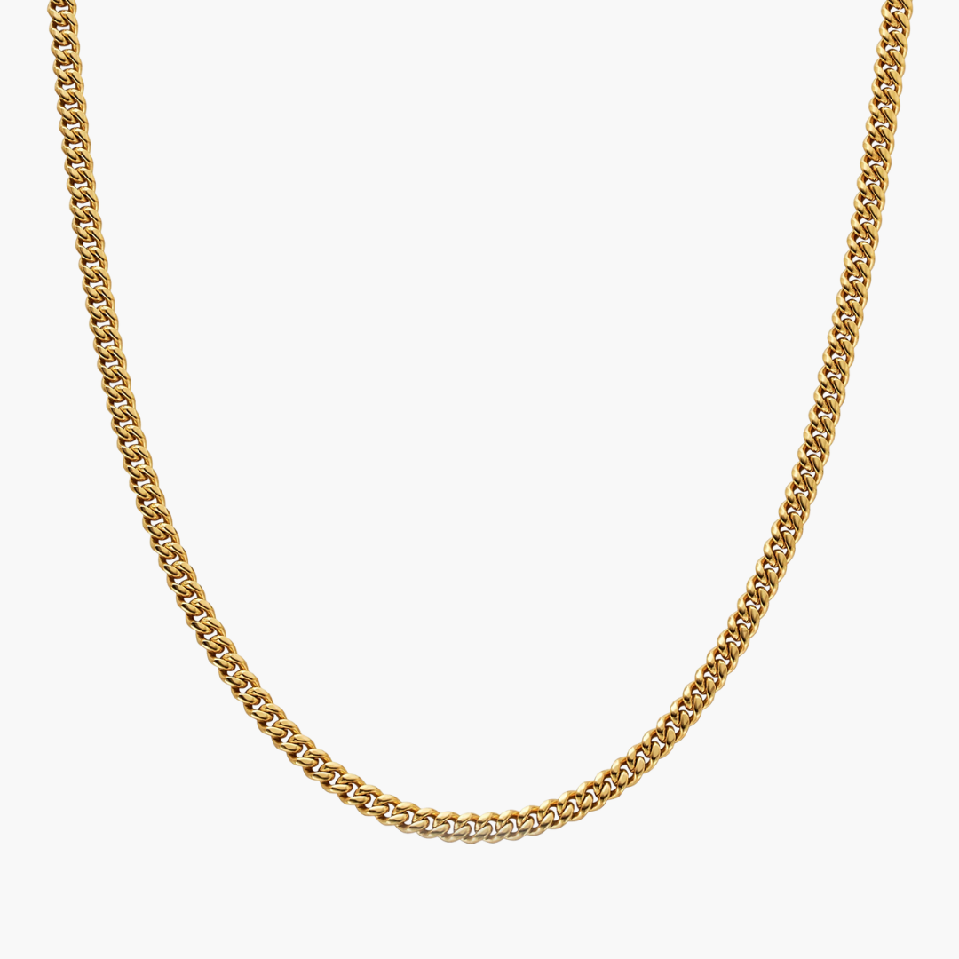 Cuban Chain (Gold) | 4mm