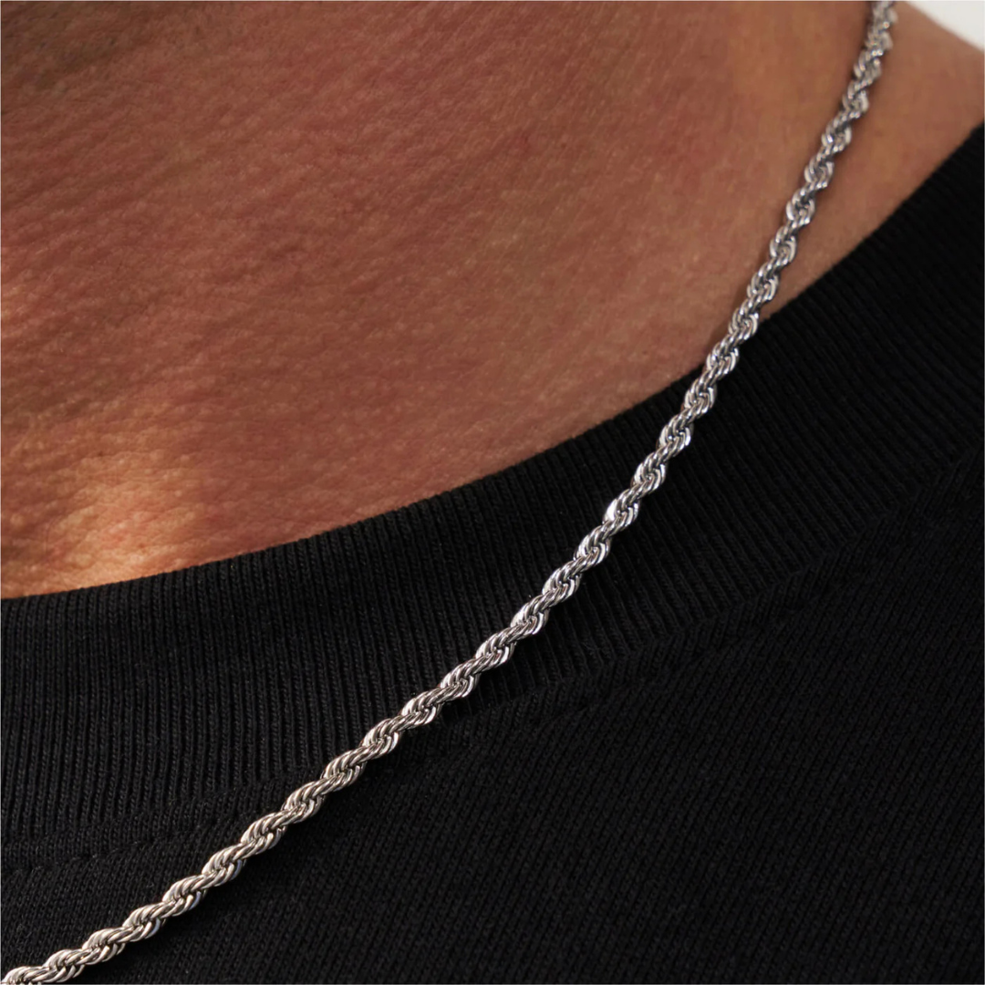 Rope Chain (Silver) | 3mm