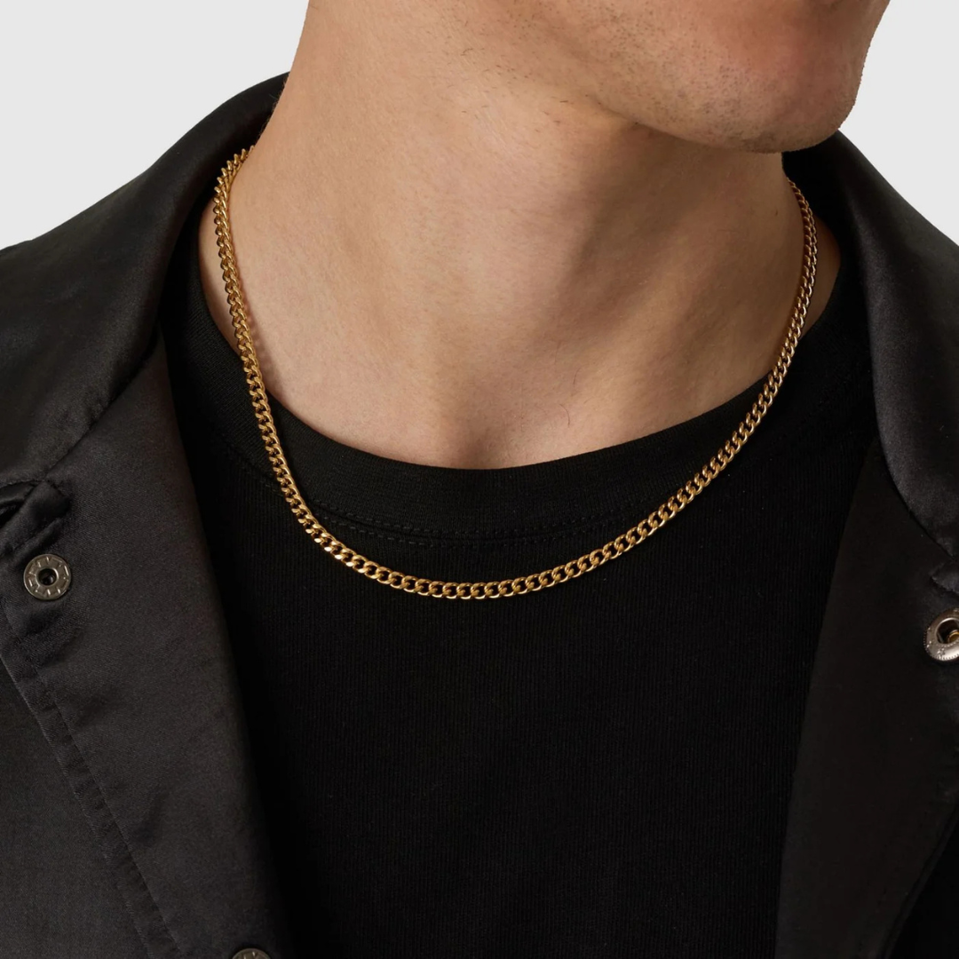 Cuban Chain (Gold) | 4mm