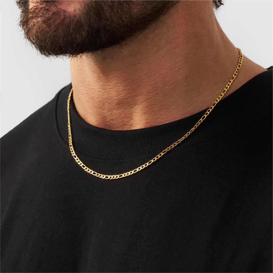 Figaro Chain (Gold) | 3mm