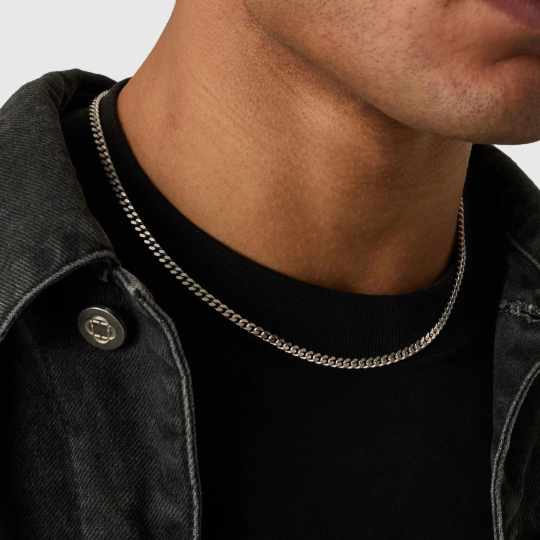 Cuban Chain (Silver) | 4mm