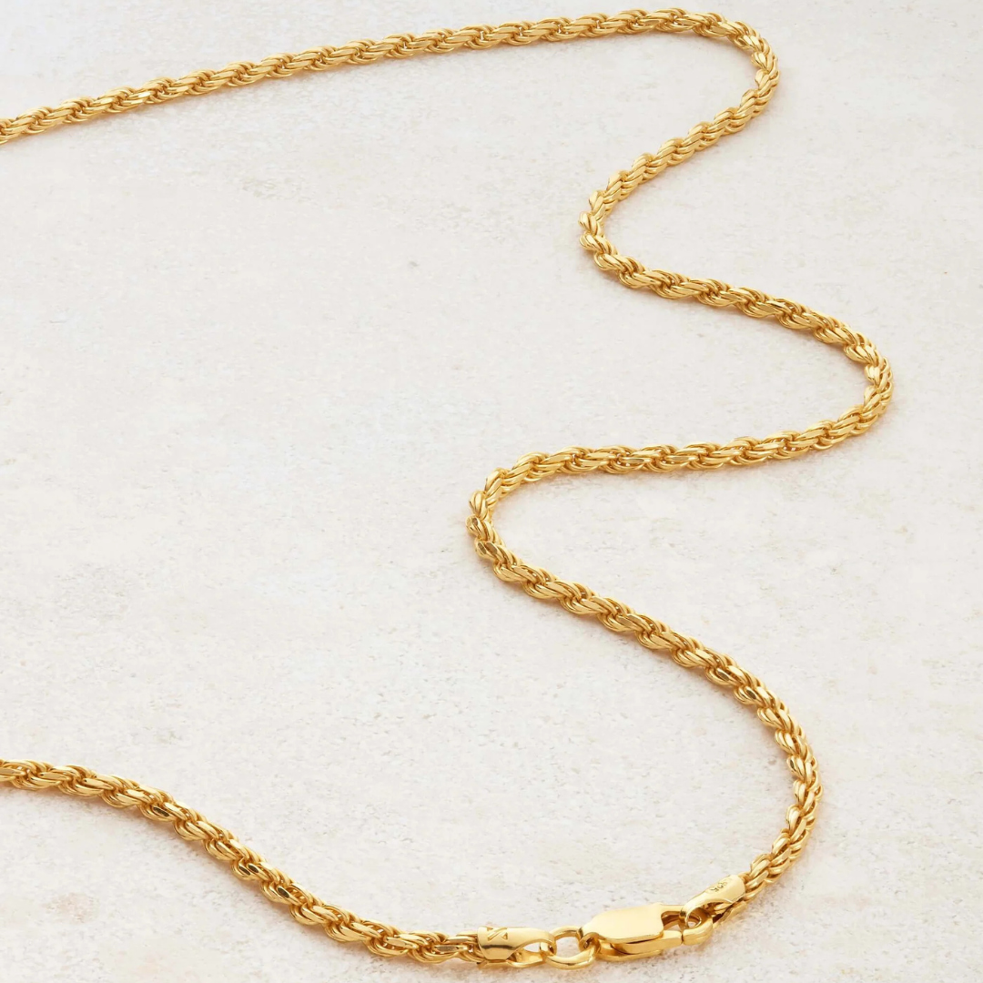 Rope Chain (Gold) | 2.5mm