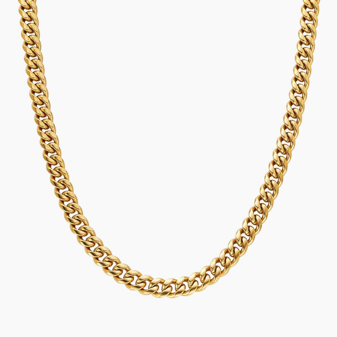 Cuban Chain (Gold) | 8mm