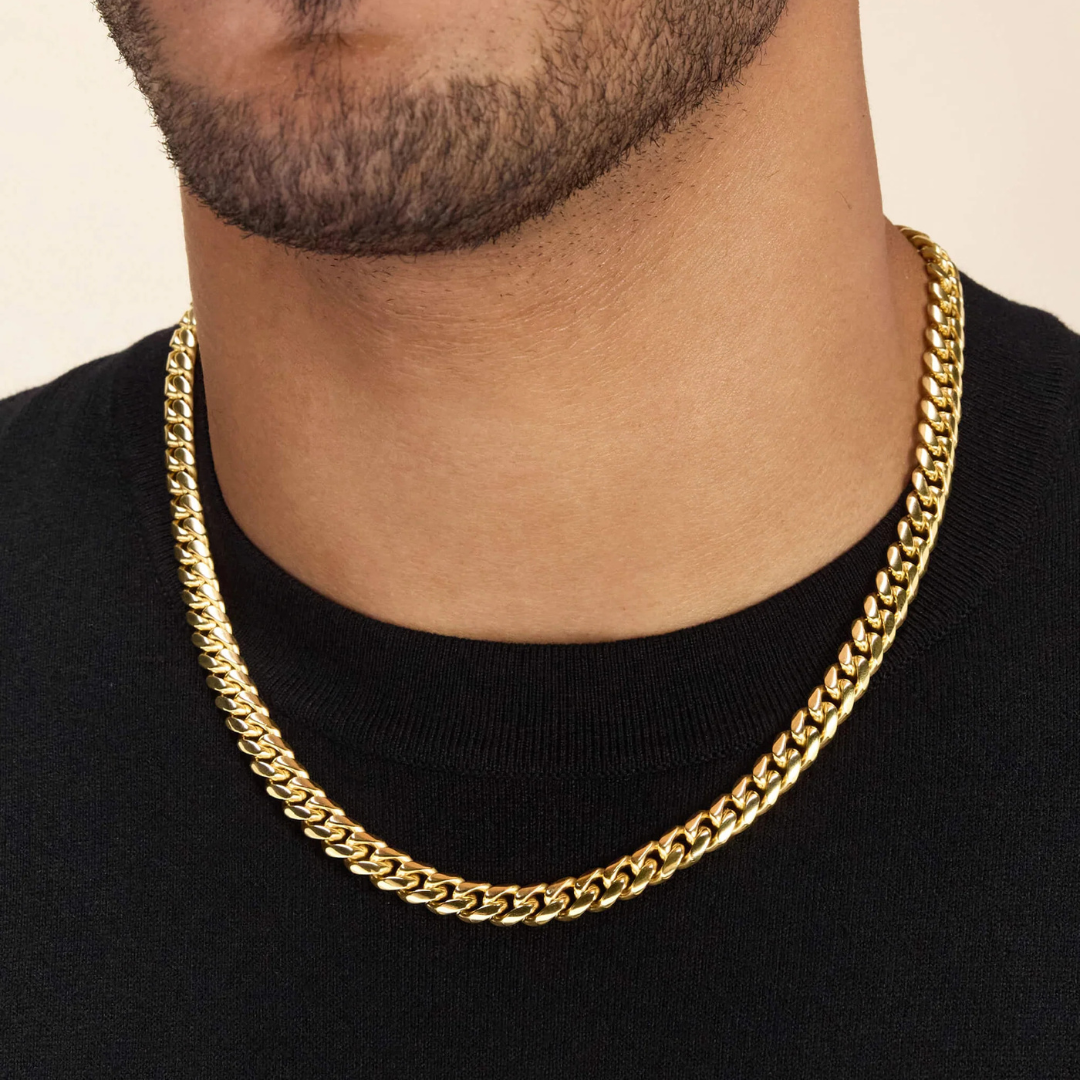 Cuban Chain (Gold) | 8mm