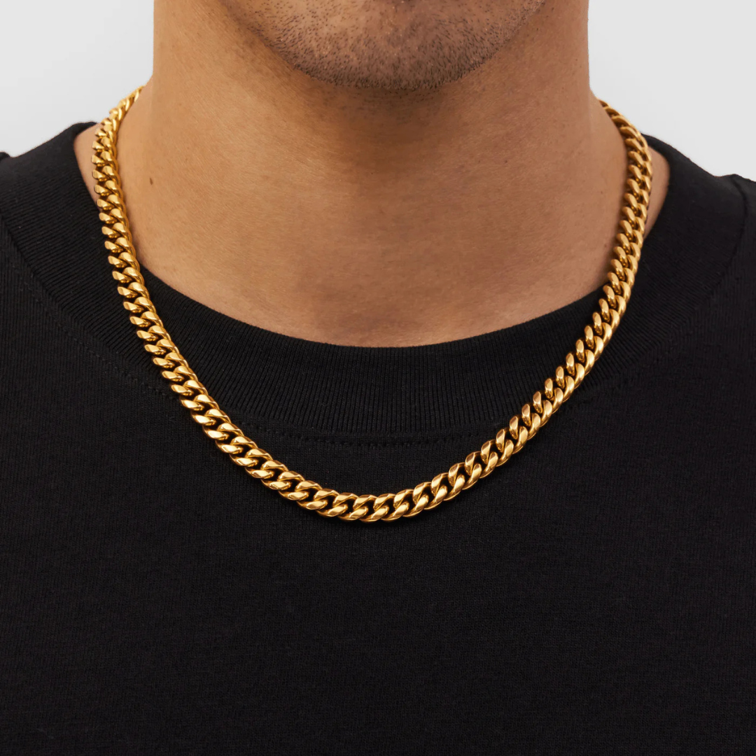 Cuban Chain (Gold) | 8mm