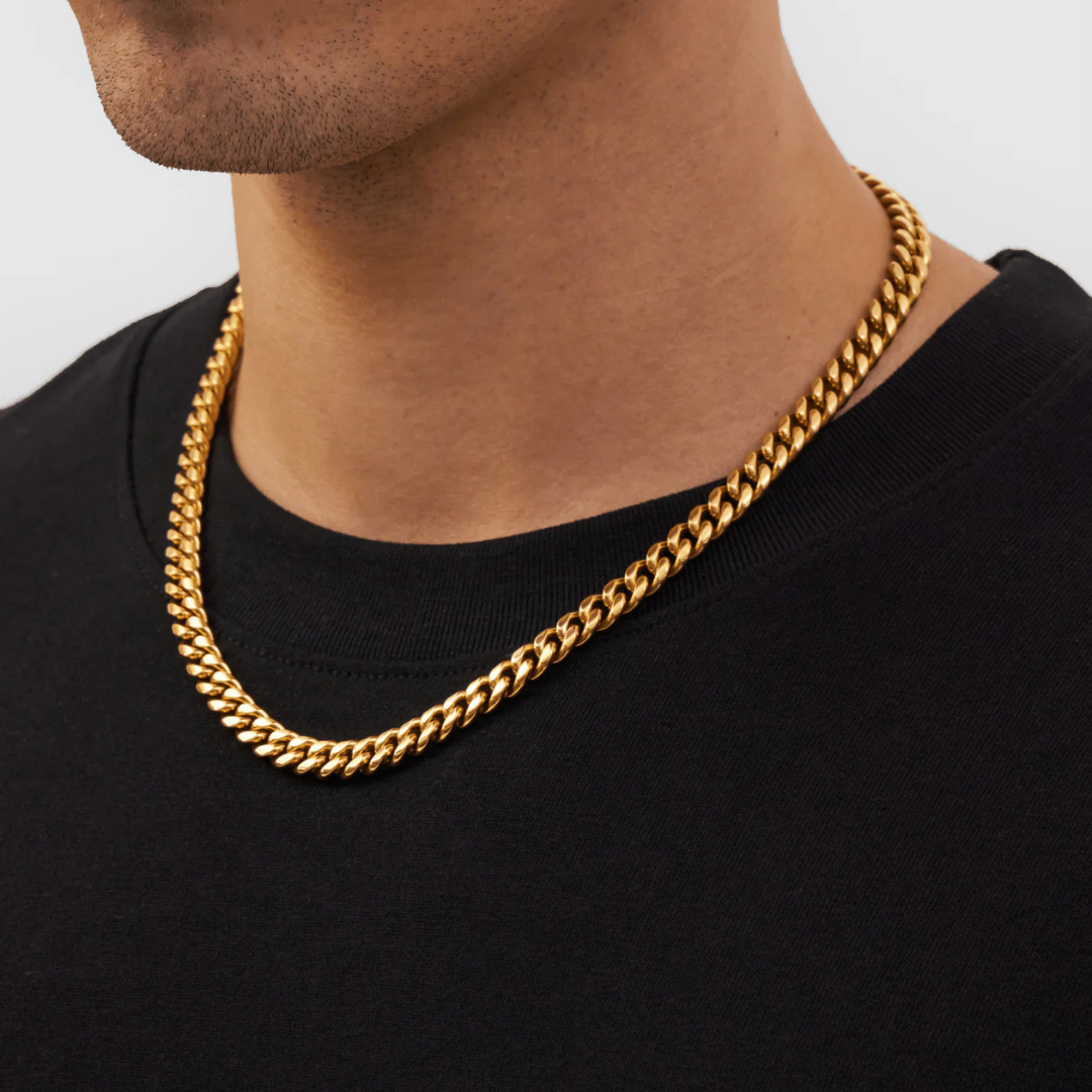 Cuban Chain (Gold) | 8mm
