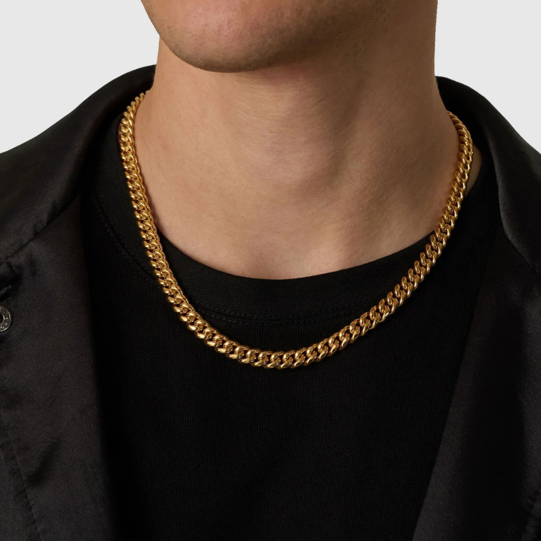 Cuban Chain (Gold) | 8mm