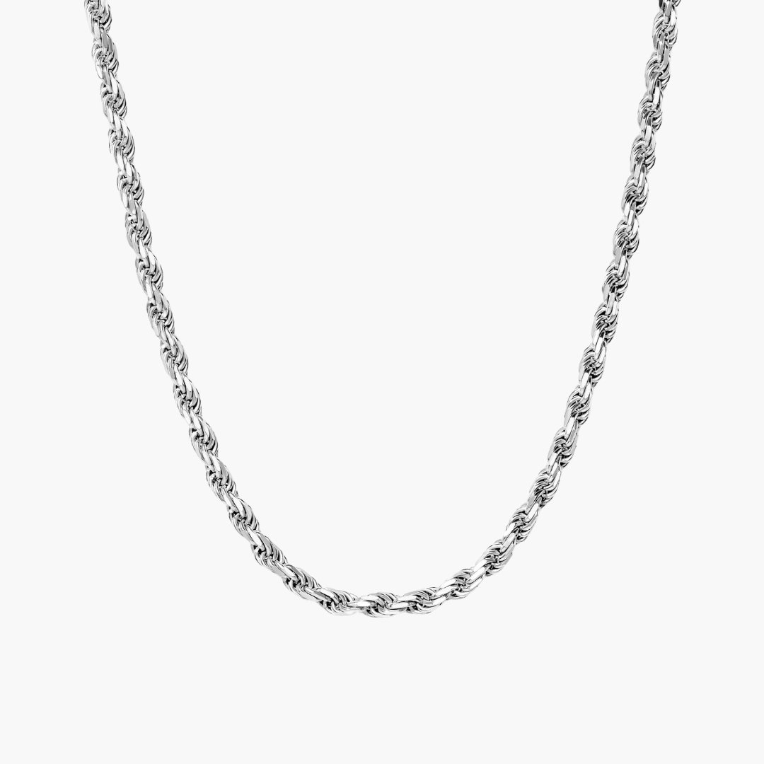 Rope Chain (Silver) | 3mm