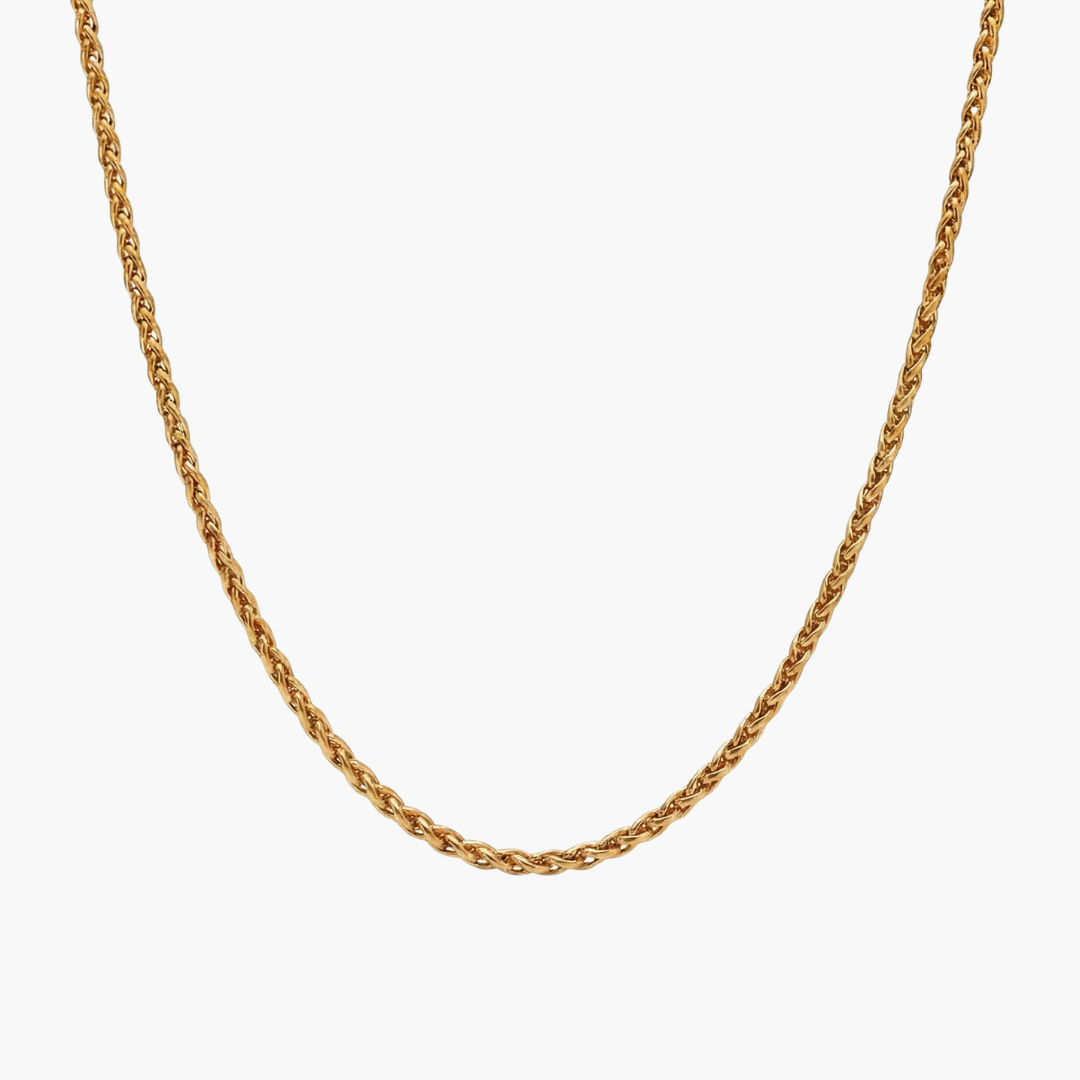 Wheat Chain (Gold) | 2mm