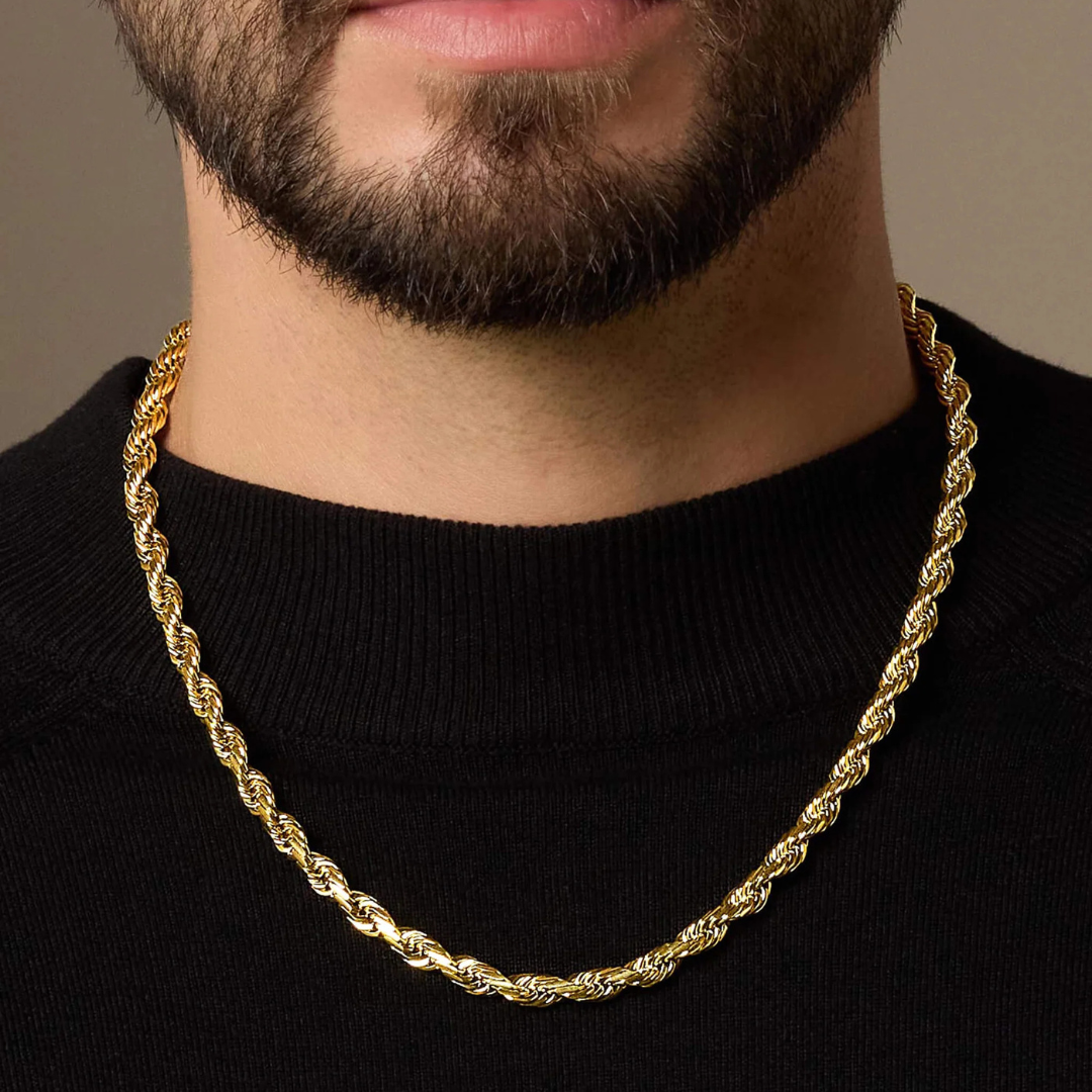 Rope Chain (Gold) | 5mm
