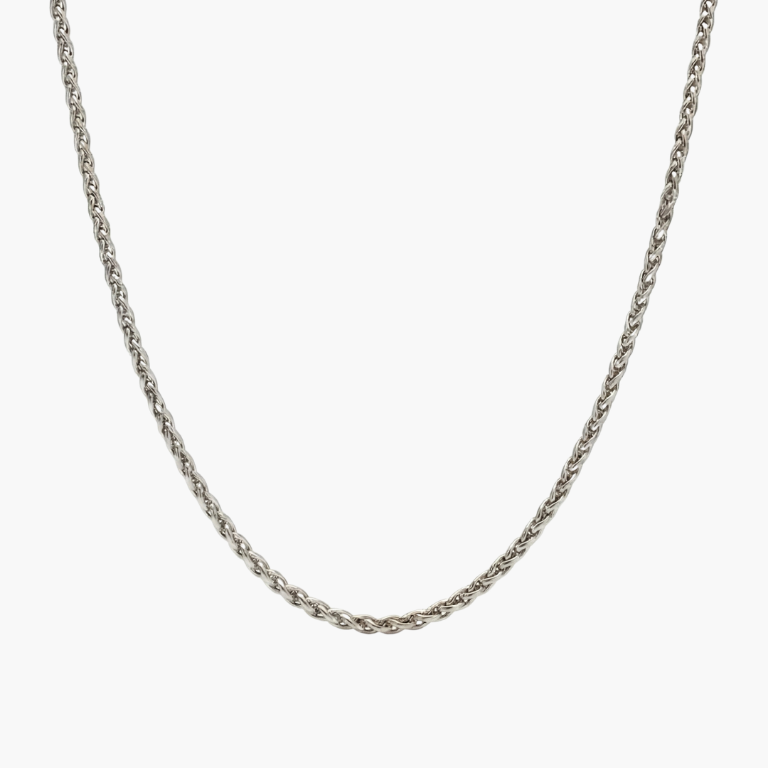 Wheat Chain (Silver) | 2mm