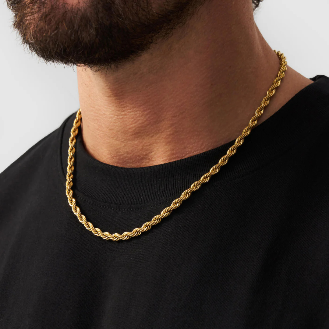 Rope Chain (Gold) | 5mm